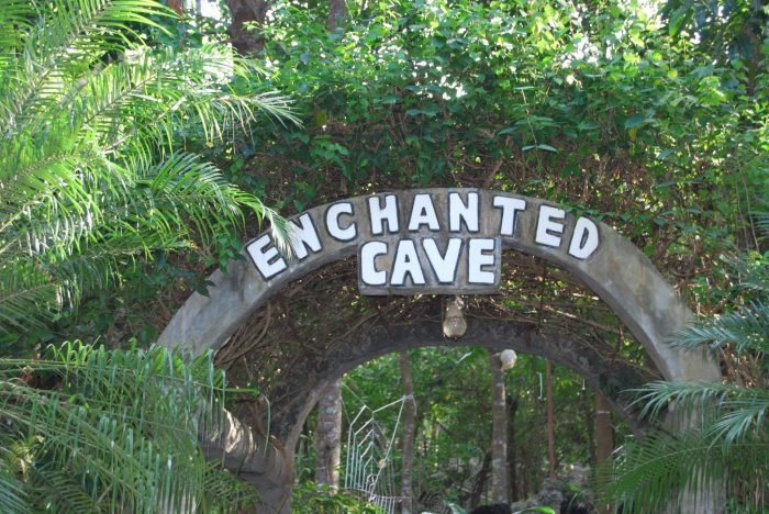 enchanted cave entrance